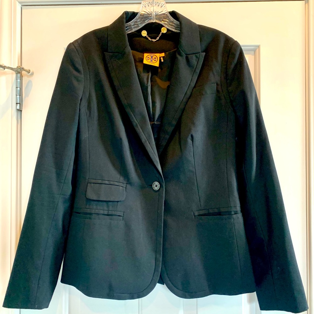 TORY BURCH, Classic Black Blazer